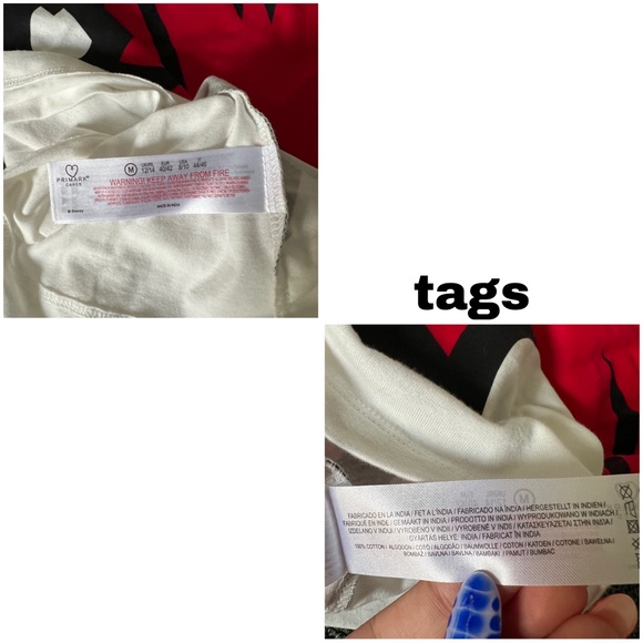 DISNEY Red Black High School Musical Bolton Jersey Midi Dress Graphic T-Shirt - Picture 14 of 14